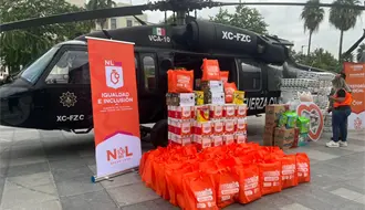 Nuevo León envía víveres a Tulancingo, Hidalgo tras severas afectaciones por las fuertes lluvias