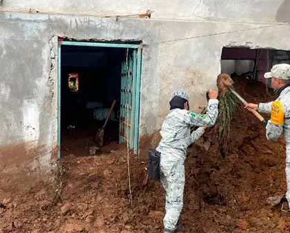 Faltan censos en Veracruz e Hidalgo; 36 mil 358 familias han recibido apoyo por lluvias en 5 estados