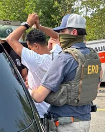 imagen recuadro Foto: X (@ICEgov)