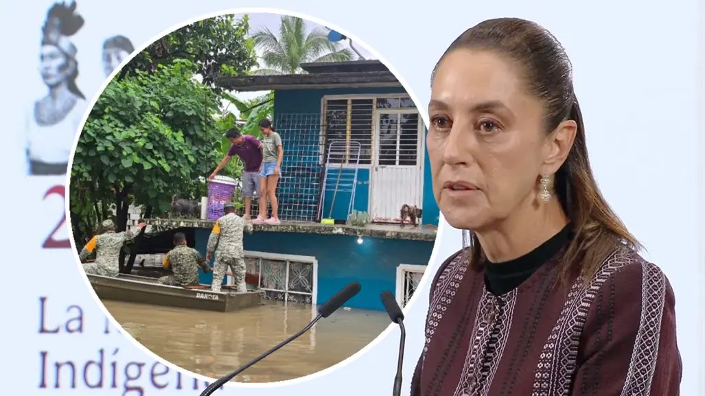 Gobierno federal entregará apoyos por hasta 90 mil pesos a familias afectadas por lluvias, afirma Sheinbaum