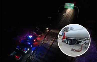 Decomiso de huachicol en Coahuila, aseguran pipa con 50 mil litros en Parras