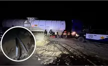 Dos hombres de Tamaulipas detenidos tras aseguramiento de huachicol en Coahuila Dos hombres de Tamaulipas detenidos tras aseguramiento de huachicol en Coahuila