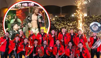Banda Los Recoditos pone a bailar a todos junto a Aldo de Nigris y Abelito en los Premios Eliot