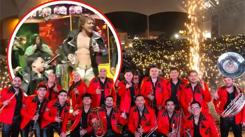 Banda Los Recoditos pone a bailar a todos junto a Aldo de Nigris y Abelito en los Premios Eliot Banda Los Recoditos pone a bailar a todos junto a Aldo de Nigris y Abelito en los Premios Eliot