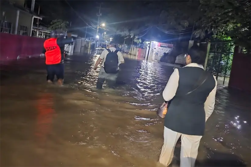 imagen recuadro Las brigadas llegan a los lugares más afectados | Foto: IMSS Tamaulipas