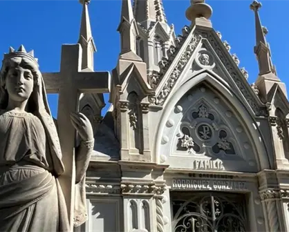 Descubre el mausoleo del Panteón Santiago en Saltillo, réplica del Santuario de Guadalupe