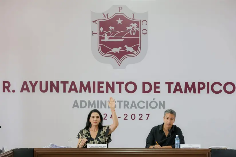 imagen recuadro Mónica Villarreal, alcaldesa de Tampico. Foto: Axel Hassel