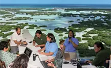 Buscan sumar esfuerzos por la conservación de los manglares de Yucatán durante un foro Buscan sumar esfuerzos por la conservación de los manglares de Yucatán durante un foro
