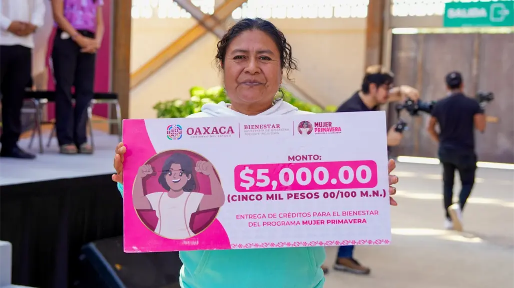 Mujer Primavera te presta hasta 5 mil pesos sin intereses cumpliendo con estos requisitos