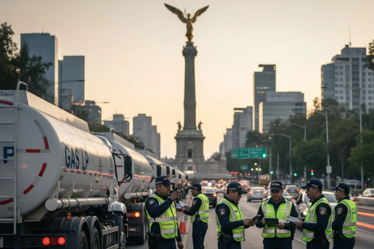 Nuevas multas tras explosión de pipa. Foto: IA