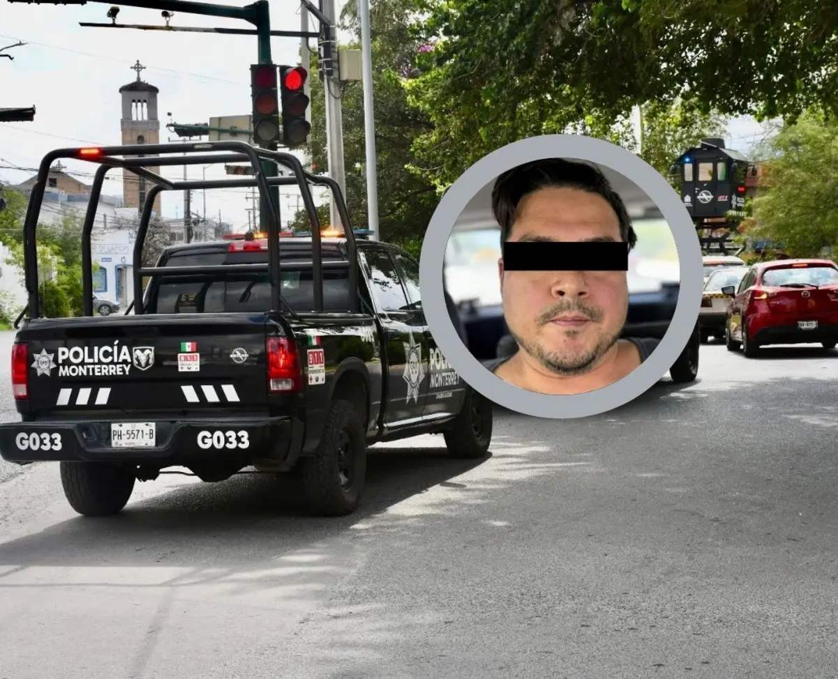 Armando “N”, de 39 años y originario de Milwaukee, Estados Unidos, fue localizado en Monterrey, Nuevo León. Foto: Secretaría de Seguridad Pública de Monterrey/Canva.