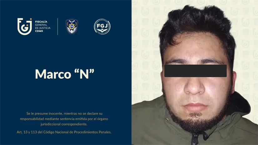 imagen recuadro Presunto sospechoso del secuestro del niño de 10 años | Foto: Fiscalía General de Justicia de la Ciudad de México