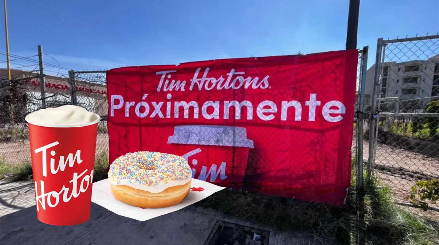 La empresa canadiense Tim Hortons avanza en la instalación de sucursales en Durango. Foto: Alejandro Ávila.