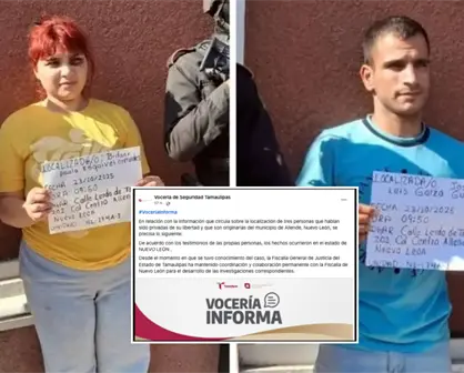 Vocería desmiente que el secuestro de personas de Allende, Nuevo León, haya sido en Tamaulipas