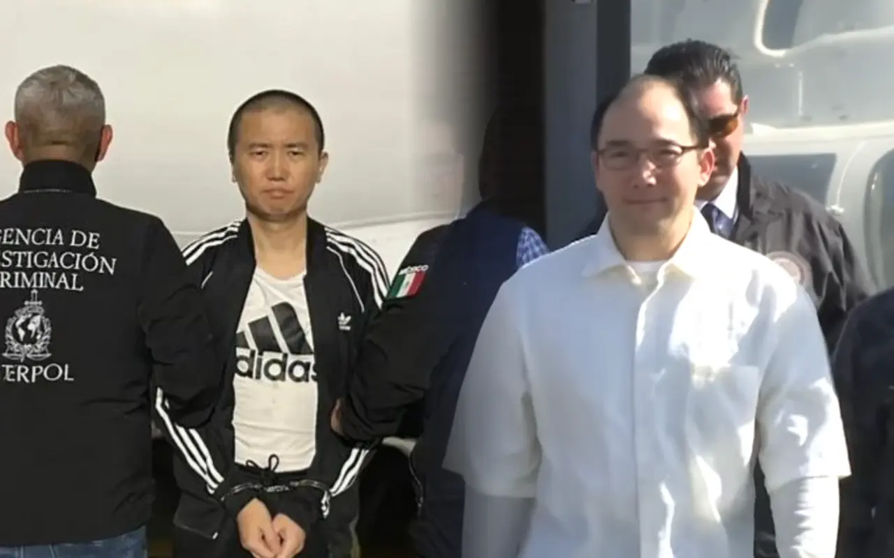 Zhi Dong Zhang y Zhenli Ye Gon. Foto: X (@OHarfuch) / Captura de pantalla: PGR