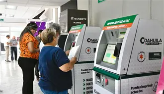 Saltillo: ¿Dónde se localizan los nuevos cajeros RCNET del Registro Civil?