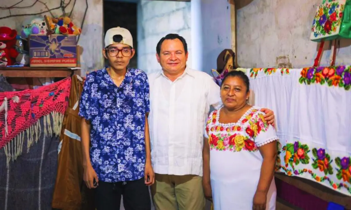 Con esta cirugía, Anthony podrá continuar sus estudios tras recuperar la vista Foto: Gobierno de Yucatán