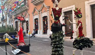 Festival de las Ánimas Saltillo: ¿Cómo decoraron el Centro Histórico para el “Paso de la Mariposa Monarca”?