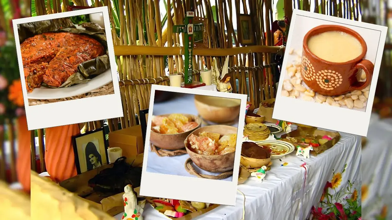 ¿Qué simboliza la comida en el altar de Janal Pixán? Foto: Canva | Yucatán Travel