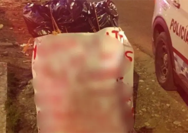 Hallan restos humanos desmembrados en Puebla y narcomensaje atribuido al "Comandante Diablo"