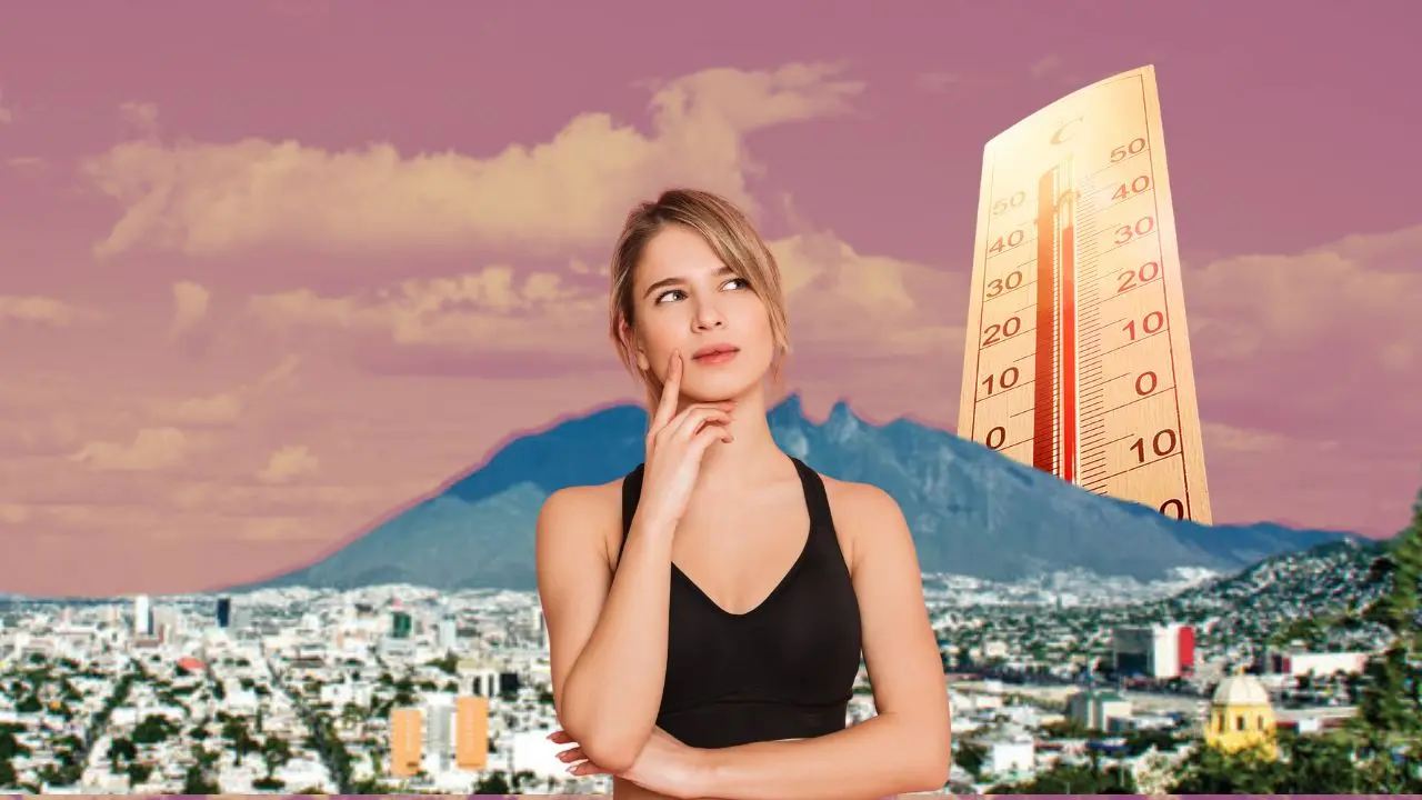 Mujer pensando con el cerro de la silla de fondo Foto: Canva