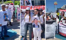 Caso Carlos Emilio: así fue la marcha para exigir su localización en Mazatlán Caso Carlos Emilio: así fue la marcha para exigir su localización en Mazatlán