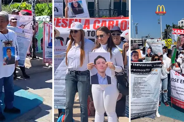 Caso Carlos Emilio: así fue la marcha para exigir su localización en Mazatlán Caso Carlos Emilio: así fue la marcha para exigir su localización en Mazatlán