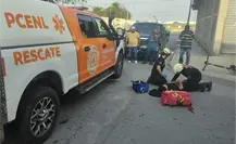 Atropellan a menor que viajaba en scooter en Monterrey Atropellan a menor que viajaba en scooter en Monterrey