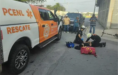 Atropellan a menor que viajaba en scooter en Monterrey