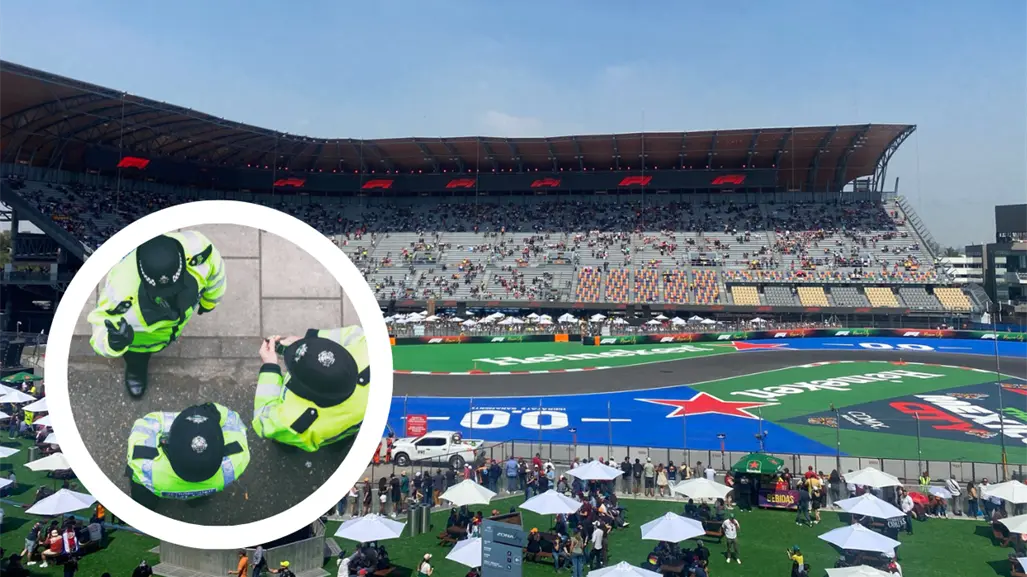 Detienen a 9 revendedores en GP México: despliegan drones y cámaras de reconocimiento facial