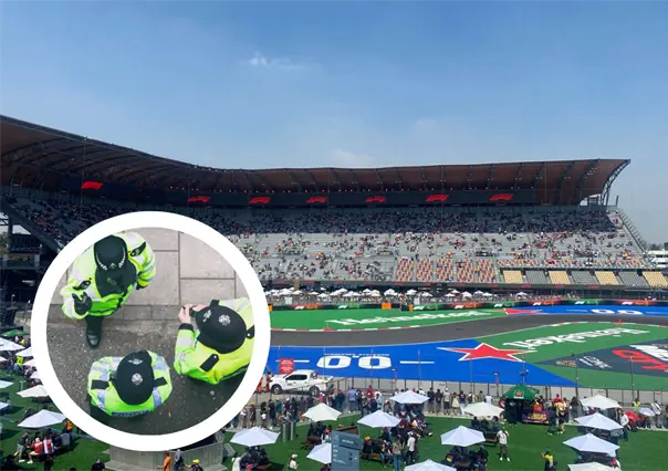 Detienen a 9 revendedores en GP México: despliegan drones y cámaras de reconocimiento facial