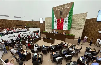 Ellos son los diputados que votaron en contra de la reforma del ISSTEY en el Congreso de Yucatán