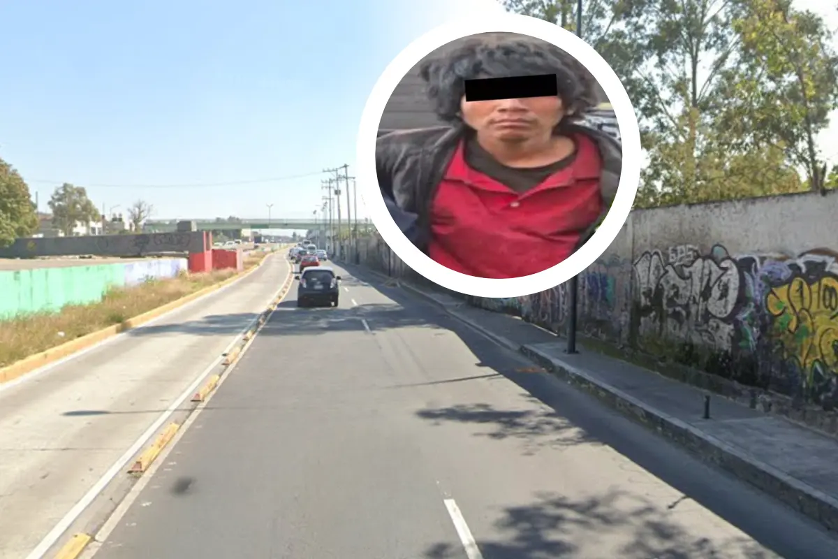 Vagabundo agrede a policía. Foto: SSC CDMX | Canva