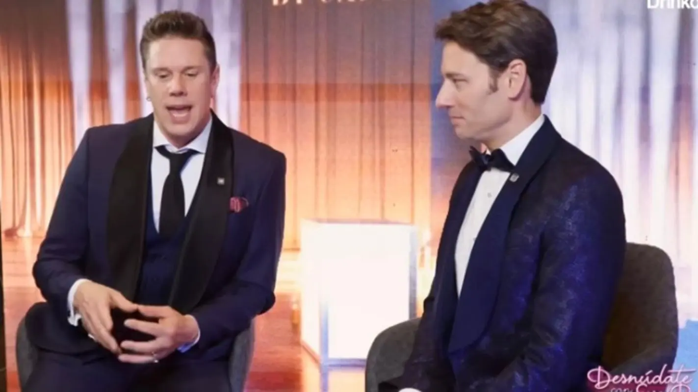 Integrante de Il Divo no escucha música de Karol G Foto: Cortesía