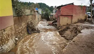 La lluvia de Jerry en Veracruz fue como llenar 16 millones de piscinas olímpicas