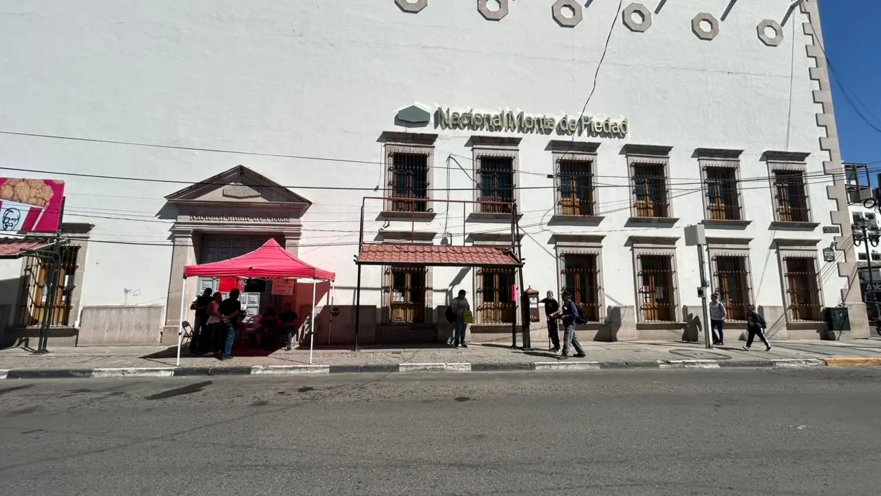 Huelga del Monte de Piedad cumple 25 días y esto es lo que sigue en su manifestación