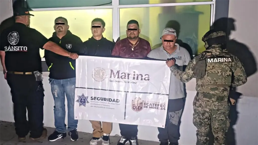 Caen presuntos montachoques de la Unión 300 por extorsión en vía pública