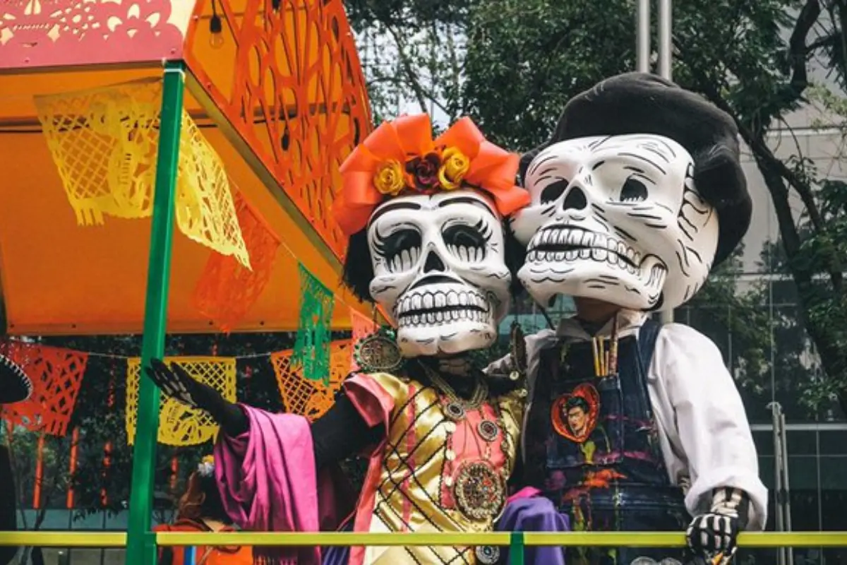 Tradicionales catrinas de México.  Foto: X (@GobCDMX)