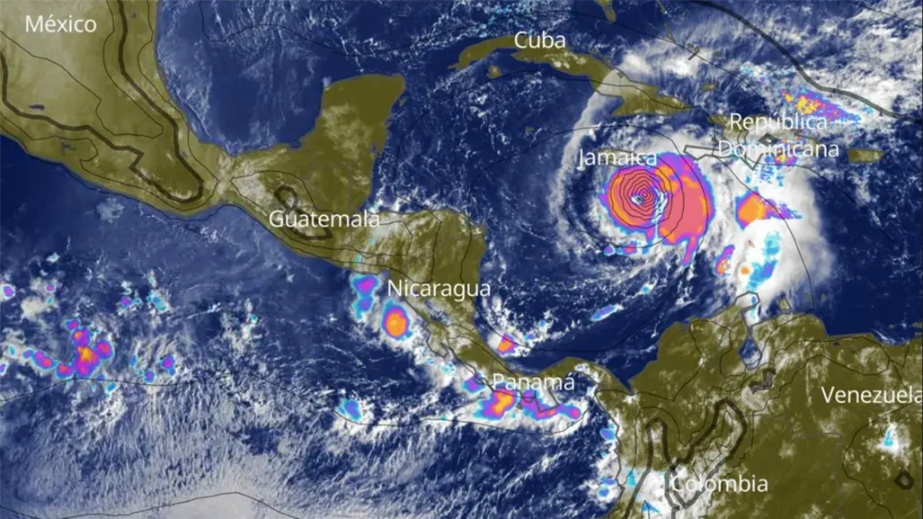 Huracán Melissa se intensifica a categoría 4; amenaza a Jamaica y el Caribe