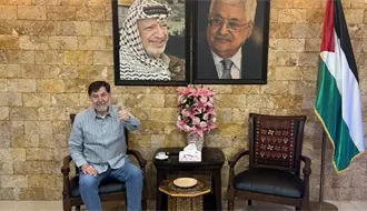 Gerardo Fernández Noroña viaja a Gaza y desata críticas del PRI en Michoacán