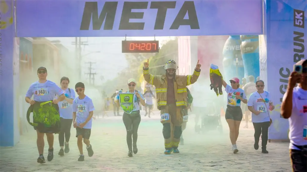 Magic Color Run 2025: ¿cómo se vivió la carrera en Santiago?