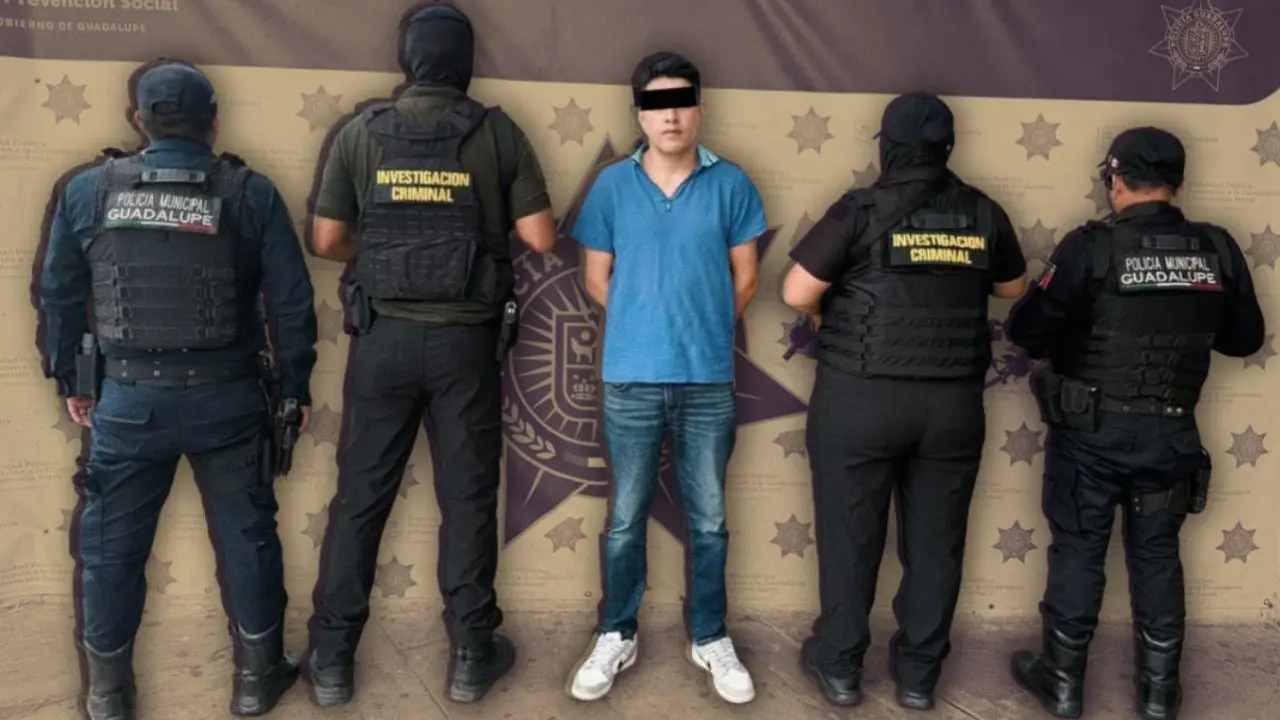 El detenido fue identificado como Juan Ángel N, de 34 años