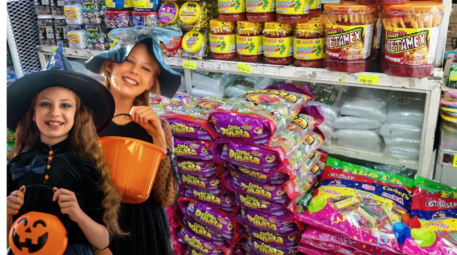 En estas dulcerías podrás encontrar una gran variedad de dulces para Halloween. Foto: Especial.