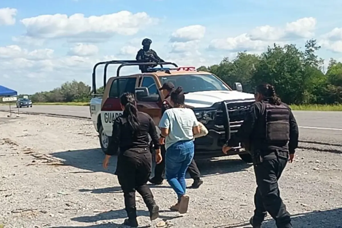 Guardia Estatal de Tamaulipas localiza a joven texana reportada como desaparecida