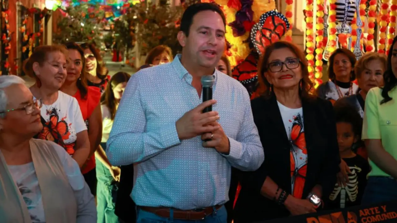 El recorrido artístico se extiende por varios puntos del Centro Histórico de Saltillo, entre ellos el Callejón Santos Rojo, Paseo Capital, Plaza de Armas, Plaza Nueva Tlaxcala, la Academia Interamericana de Derechos Humanos y el Palacio de Gobierno./Foto: Cortesía