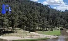 Caen temperaturas en sierra de Durango, La Rosilla llega a 4.5 grados bajo cero