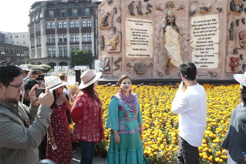 imagen recuadro Clara Brugada en la CDMX. Foto: X @ SSaludCdMx