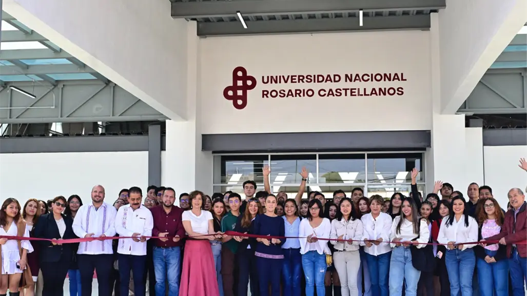 Claudia Sheinbaum inaugura plantel universitario en Edomex