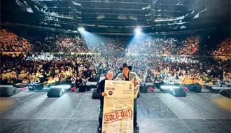 Leandro Ríos hace vibrar el Auditorio Banamex con su mejor repertorio musical e invitados