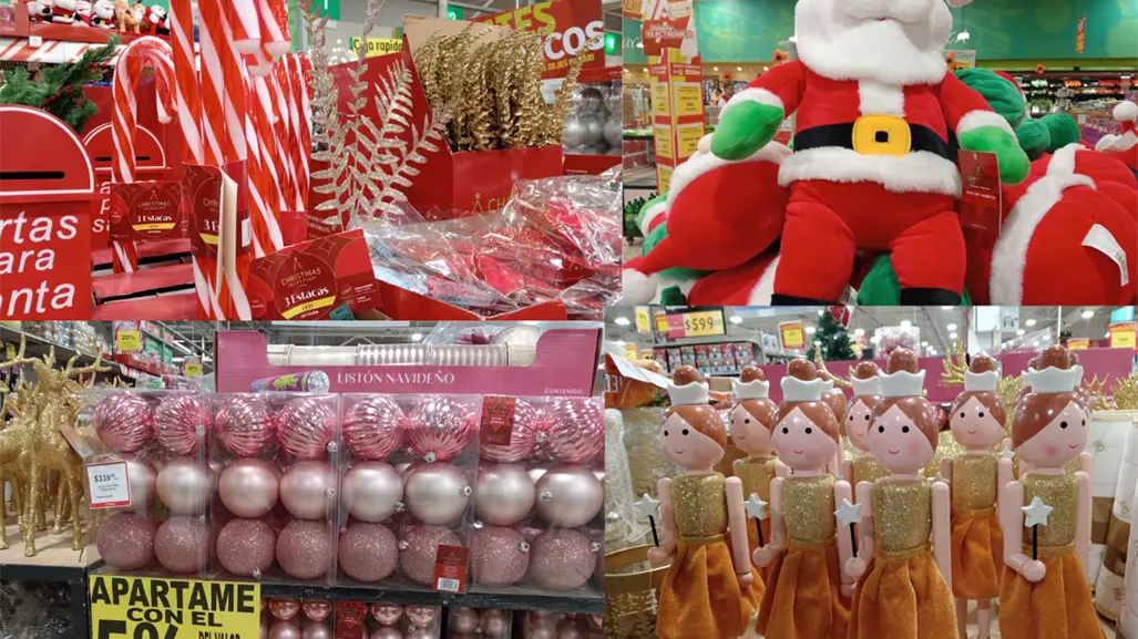 Adornos navideños llegan a tiendas de Tamaulipas; ¿qué hay disponible?